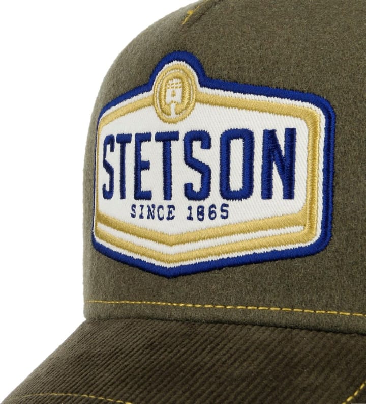 Stetson Wordmark Patch Cap Olive Stetson