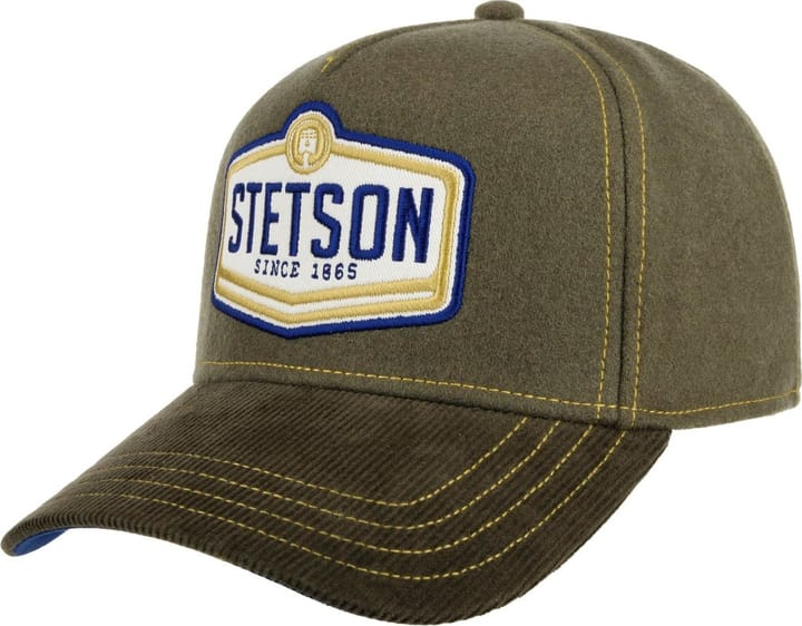 Stetson Wordmark Patch Cap Olive Stetson