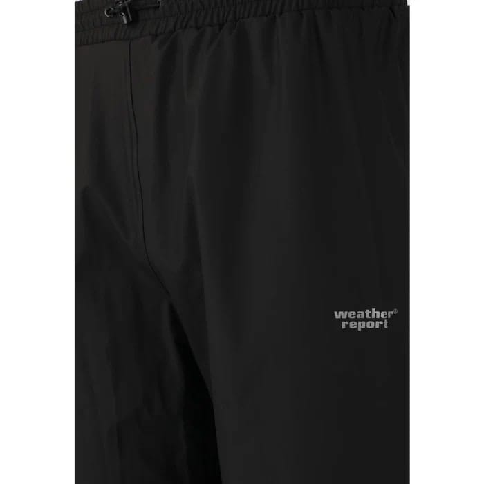 Weather Report Rain Pant M PU W-PRO 5000 Black Weather Report
