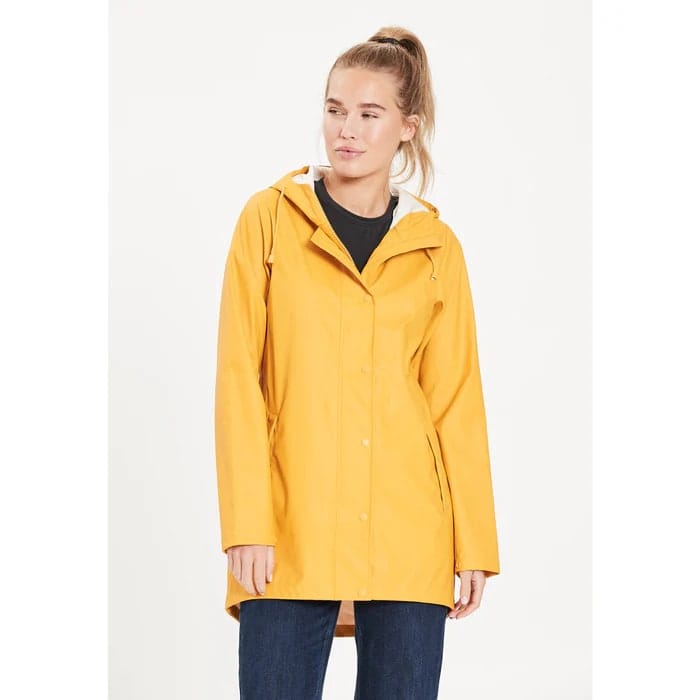 Weather Report Petra W Rain jacket Golden Rod Weather Report