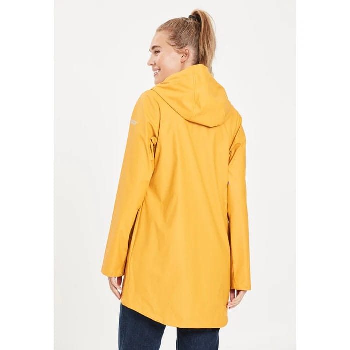Weather Report Petra W Rain jacket Golden Rod Weather Report