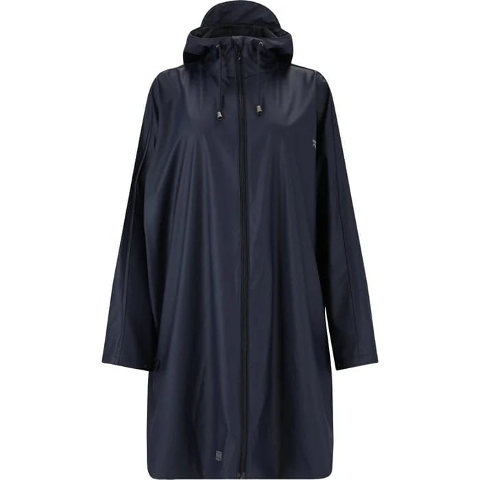 Weather Report Flame W PU Rain Poncho W-PRO 5000 Navy Weather Report