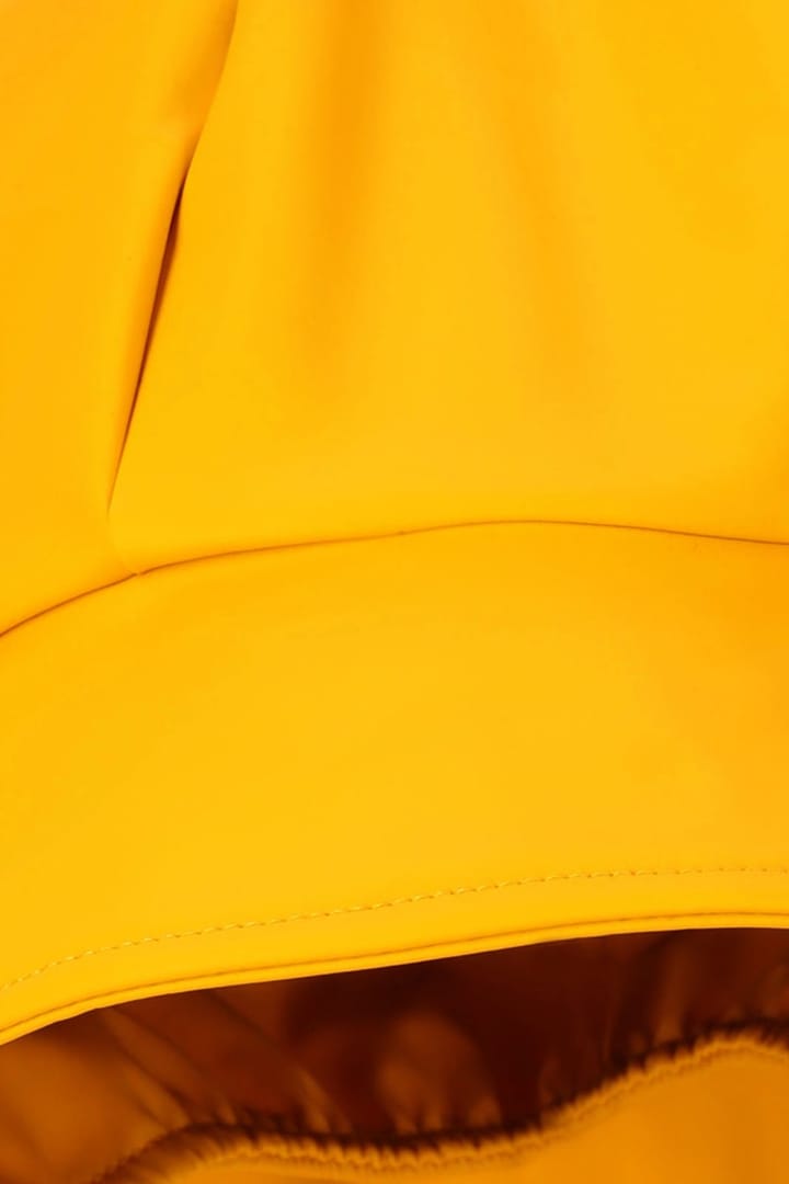 Weather Report Alix Unisex Pu Rain Hat Golden Rod Weather Report