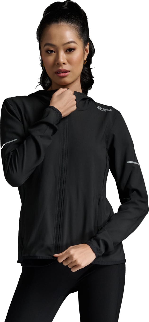 2XU Aero Jacket Black/Silver Reflective