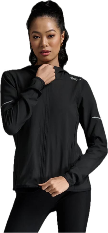 2XU Women'S Aero Jacket Black/silver Reflective