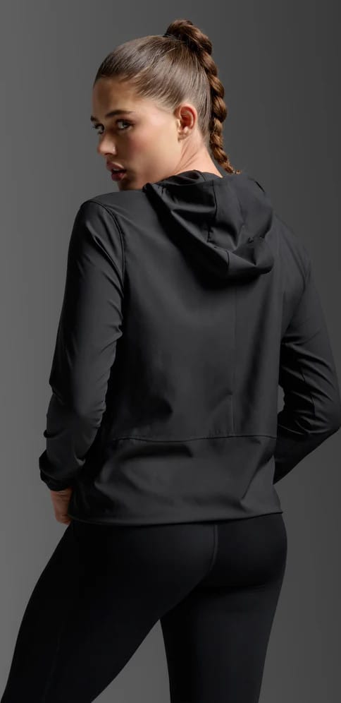 2XU Women'S Aero Jacket Black/silver Reflective 2XU