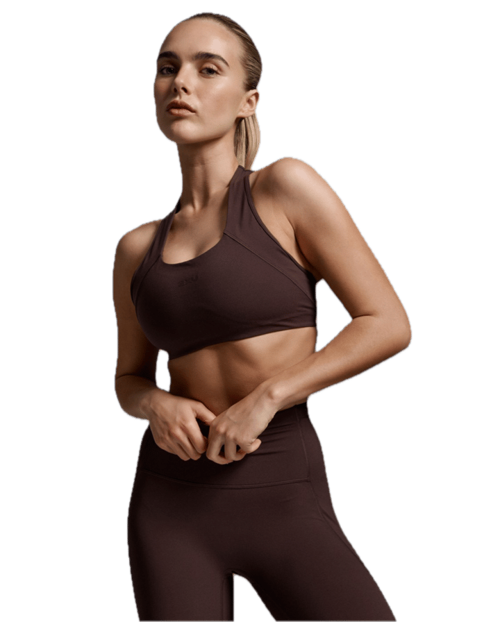 2XU Women'S Form Racerback Medium Impact Bra Bark/bark 2XU