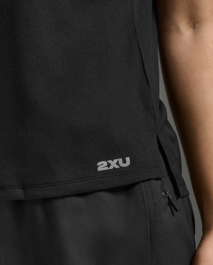 2XU Women'S Aero Mesh Tee Black/silver Reflective 2XU