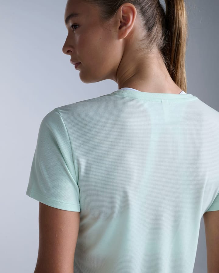 2XU Women'S Aero Mesh Tee Mint Dust/mint Reflective 2XU