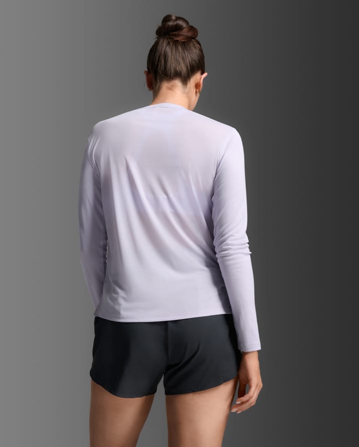2XU Women'S Aero Mesh Long Sleeve Virtual Violet/violet Reflective 2XU 2XU Women'S Aero Mesh Long Sleeve Virtual Violet/violet Reflective 2XU