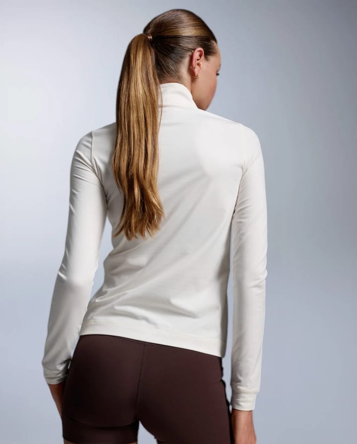 2XU Women'S Flex 1/2 Zip Long Sleeve Chalk/chalk 2XU