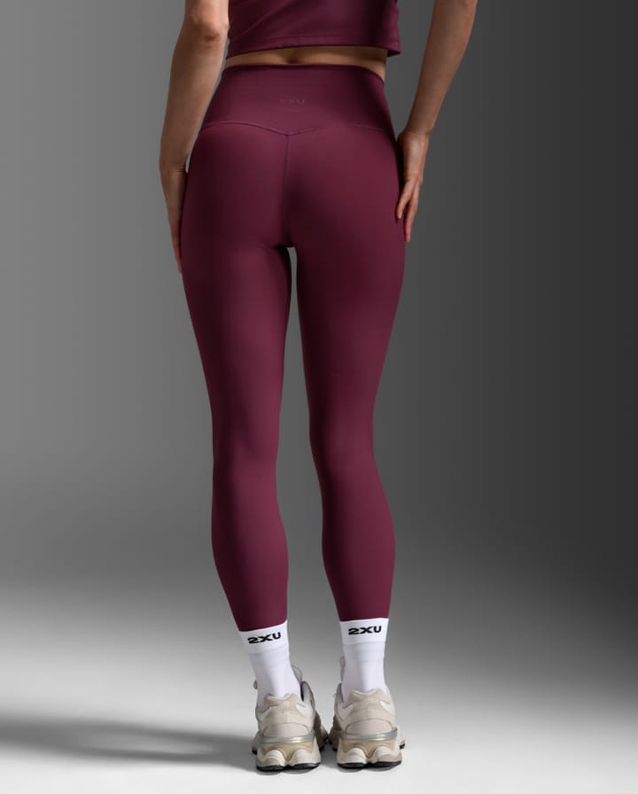 2XU Women's Fluid Hi-Rise Tights Amaretto/amaretto 2XU