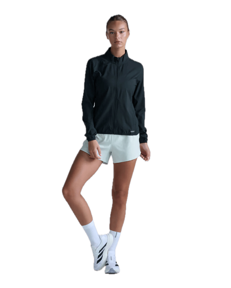 2XU Women'S Aero Jacket Black/silver Reflective