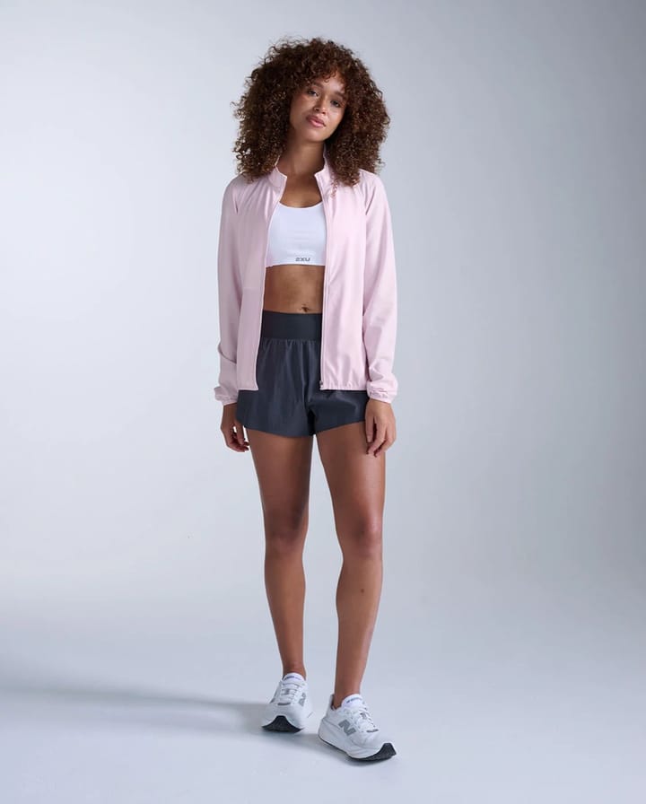 2XU Women'S Aero Jacket Pink Frost/pink Frost Reflective 2XU
