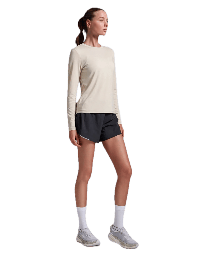 2XU Women'S Ignition Wool Long Sleeve Chalk/chalk 2XU