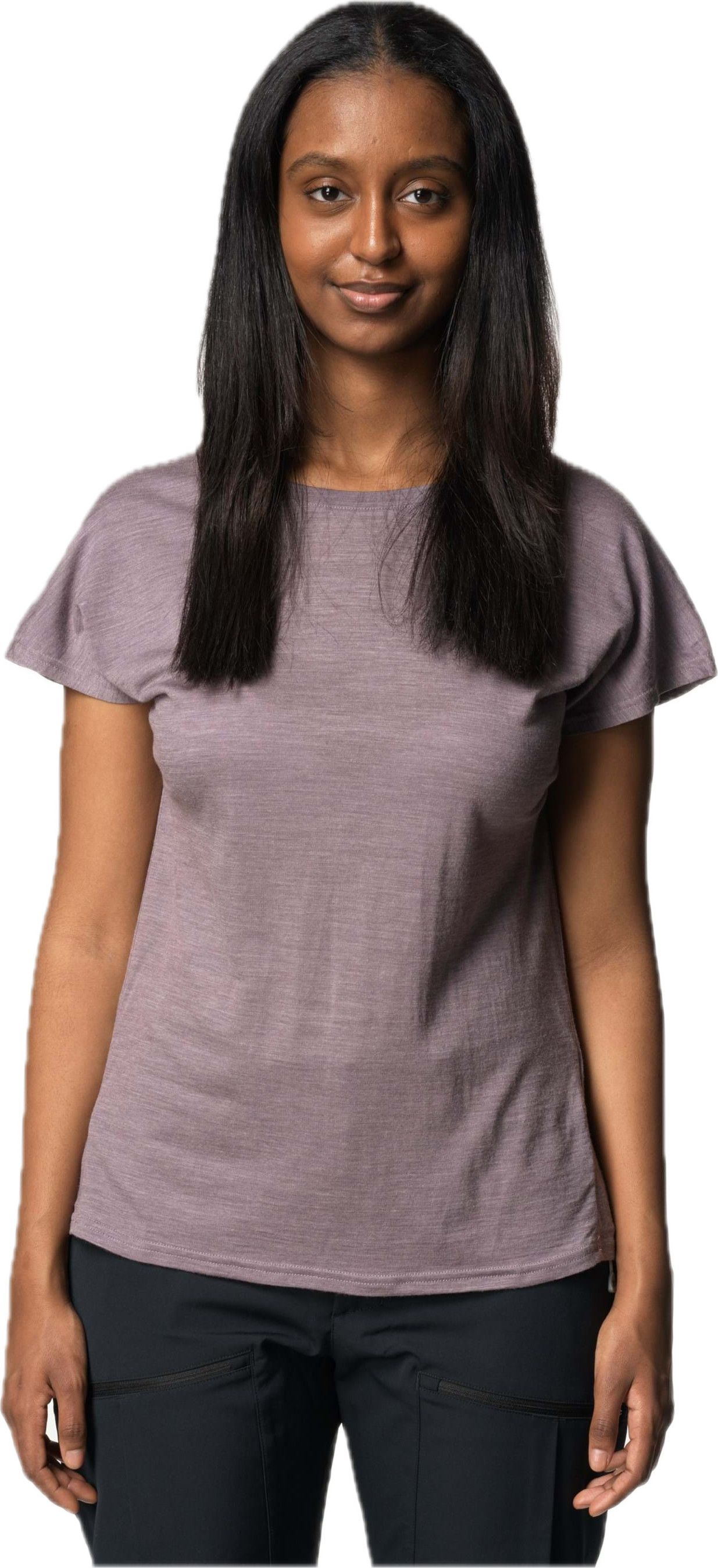 Houdini Women's Activist Tee Foggy Purple