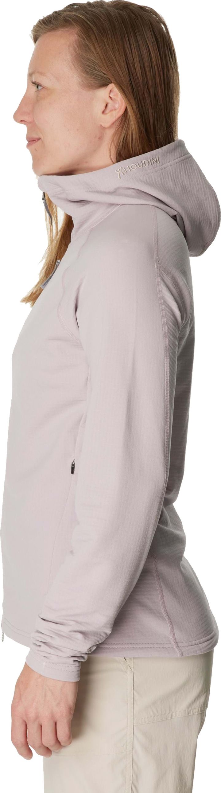 Houdini Women's Aero Houdi Silver Purple Houdini