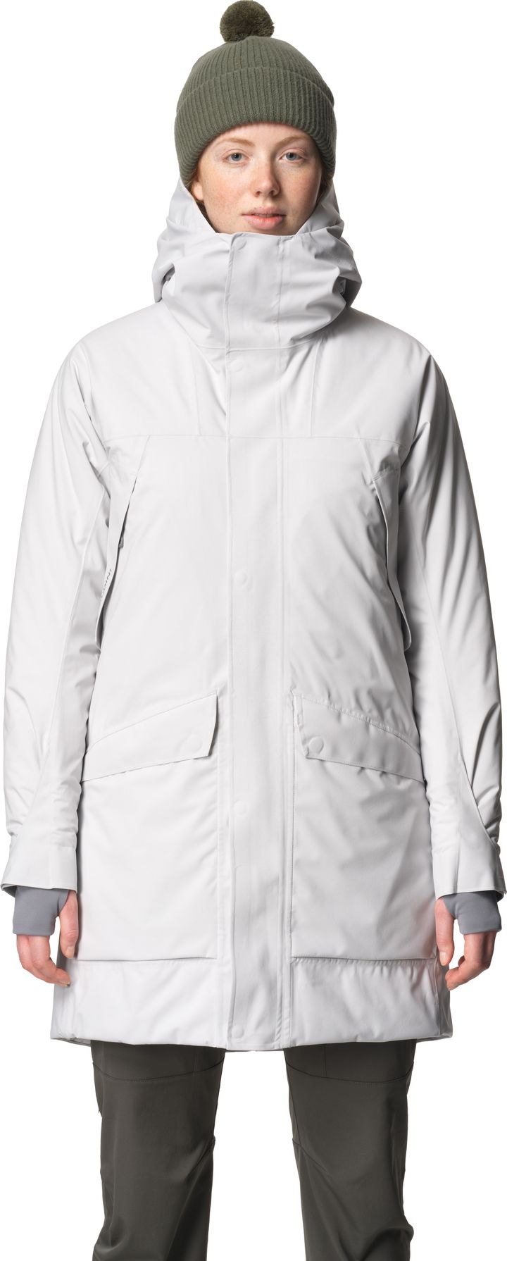 Houdini Women's Fall In Parka A Touch Of Gray Houdini