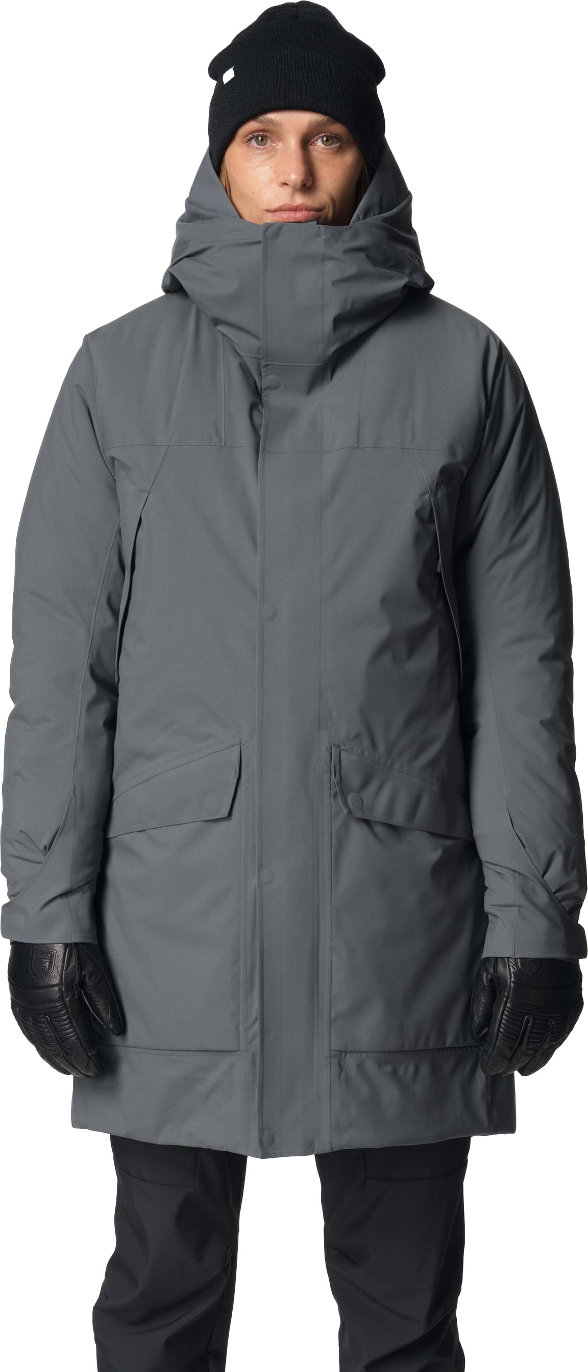 Houdini Women's Fall In Parka Thunder Gray