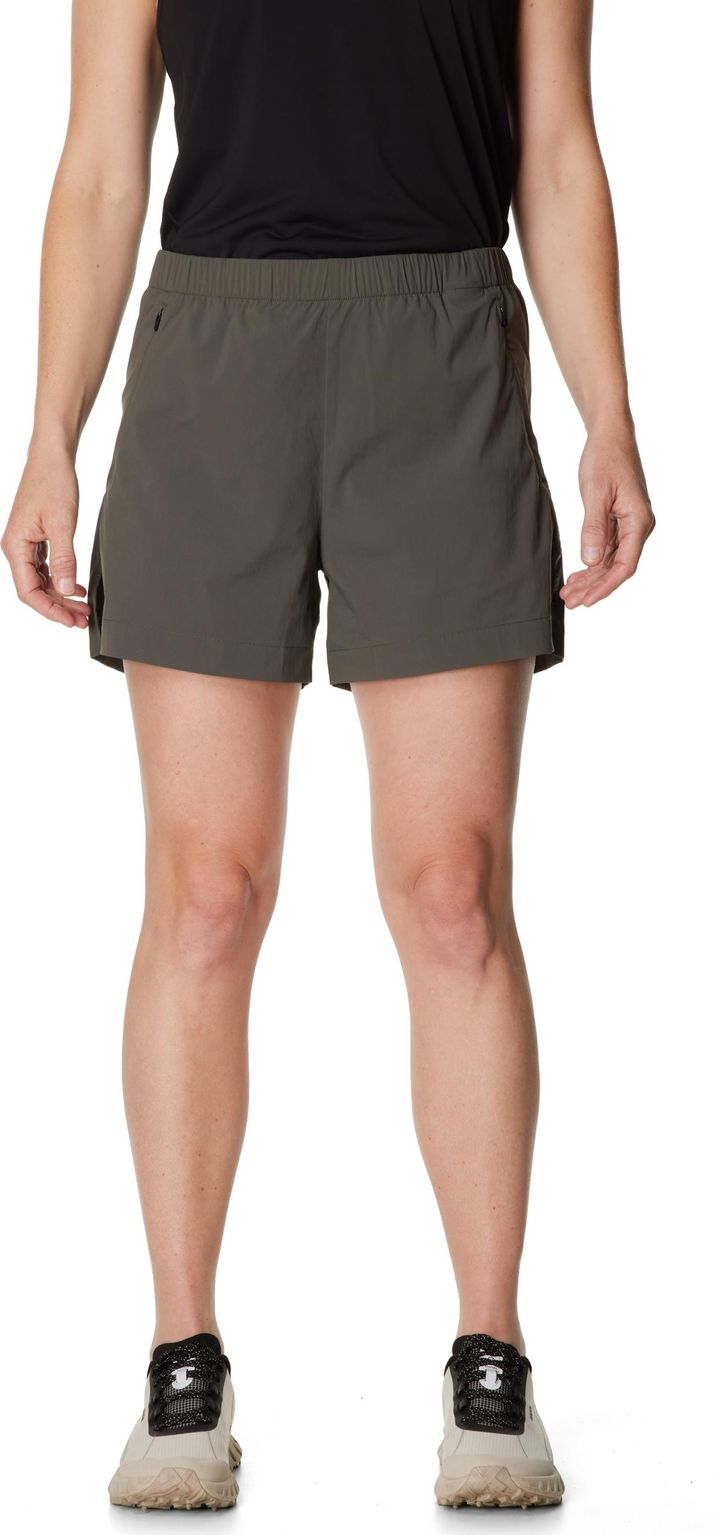 Houdini Women's Liquid Shorts Baremark Green Houdini