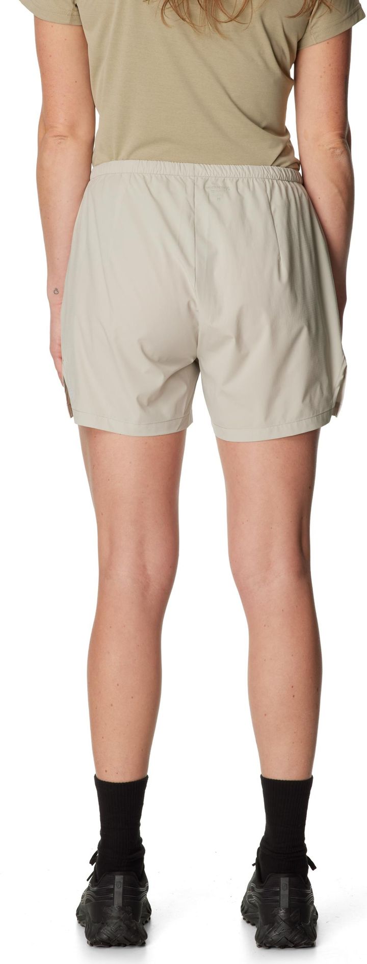 Houdini Women's Pace Light Shorts Greenish Gray Houdini