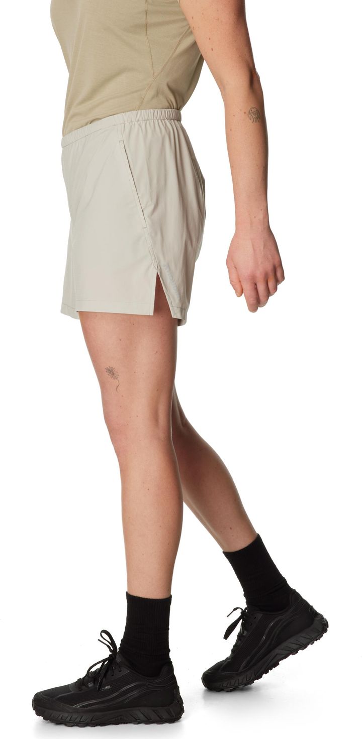 Houdini Women's Pace Light Shorts Greenish Gray Houdini