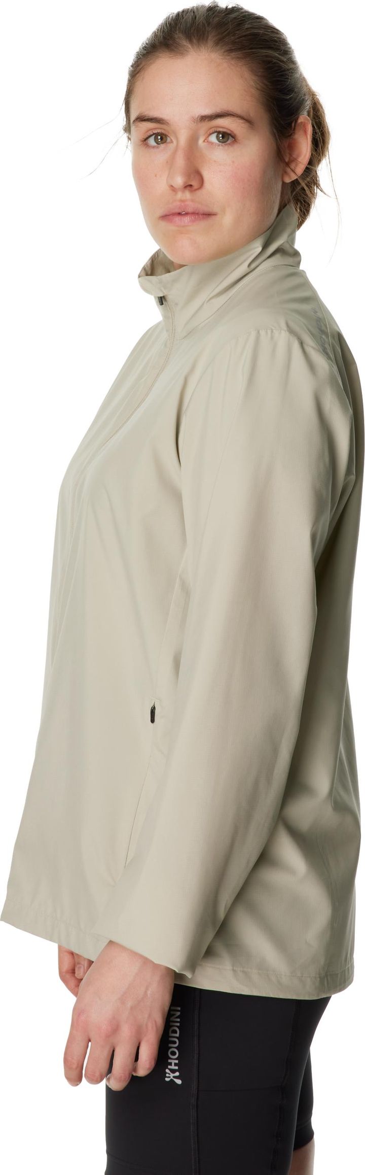 Houdini Women's Pace Trail Jacket Greenish Gray Houdini