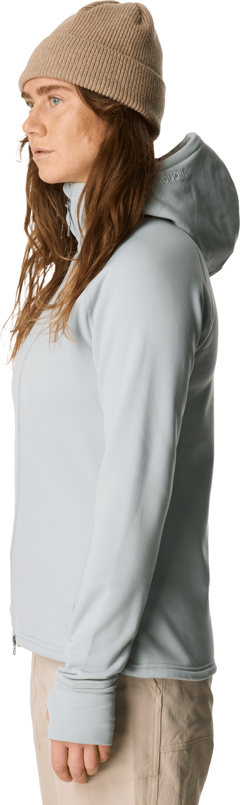 Houdini Women's Power Houdi Breaker Gray