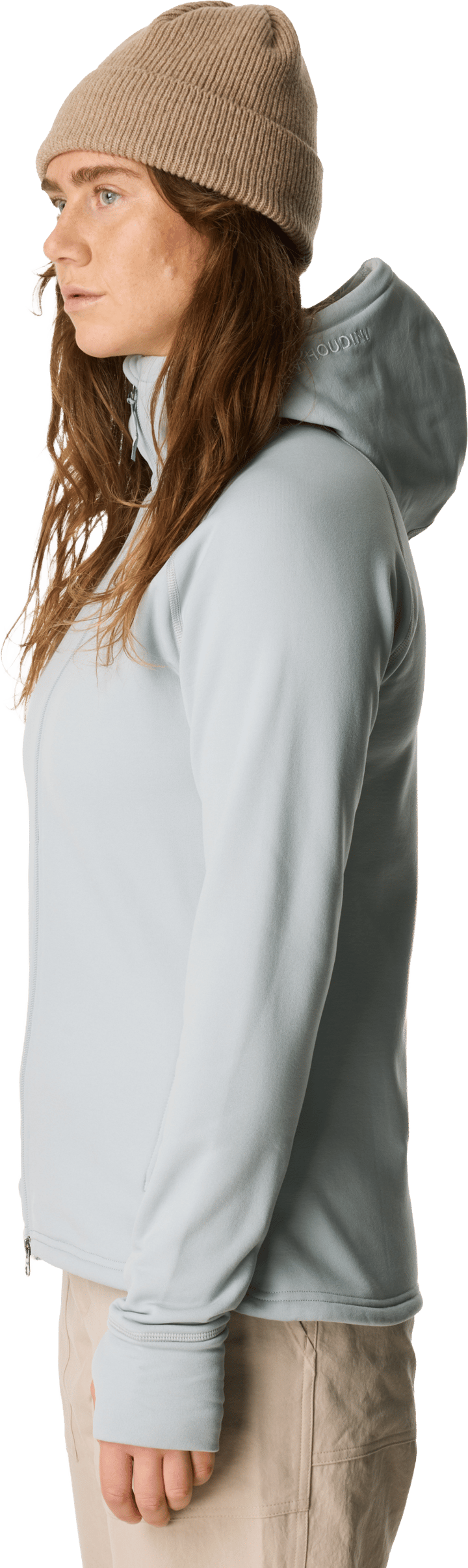 Houdini Women's Power Houdi Breaker Gray Houdini