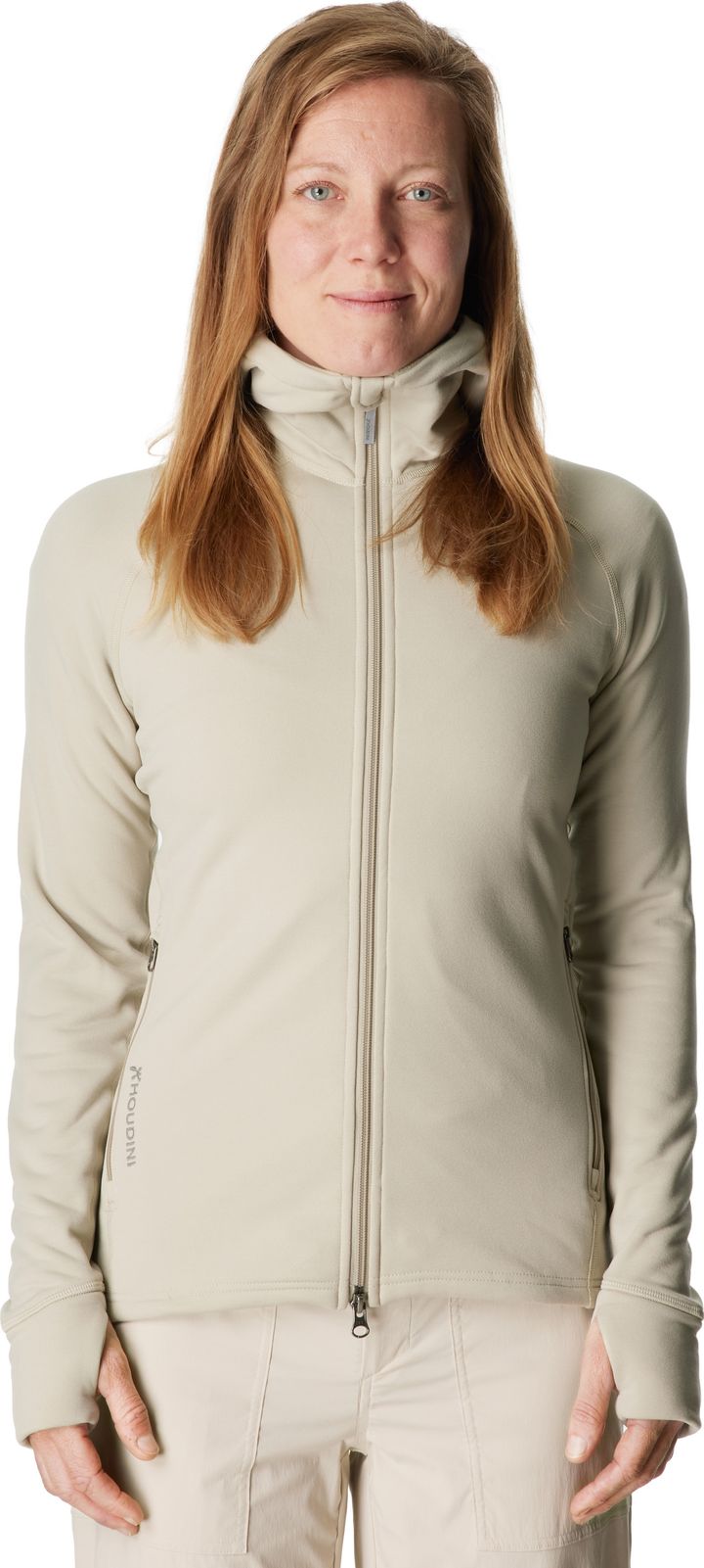 Houdini Women's Power Houdi Greenish Gray Houdini