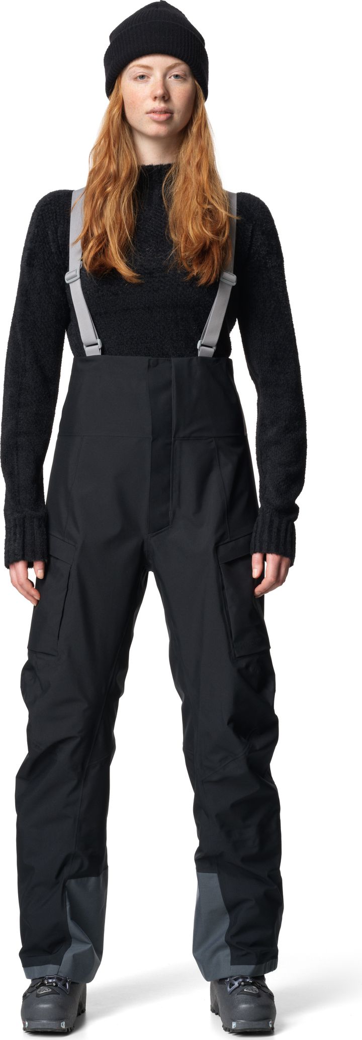 Houdini Women's Rollercoaster Bib Pants True Black Houdini Houdini Women's Rollercoaster Bib Pants True Black Houdini