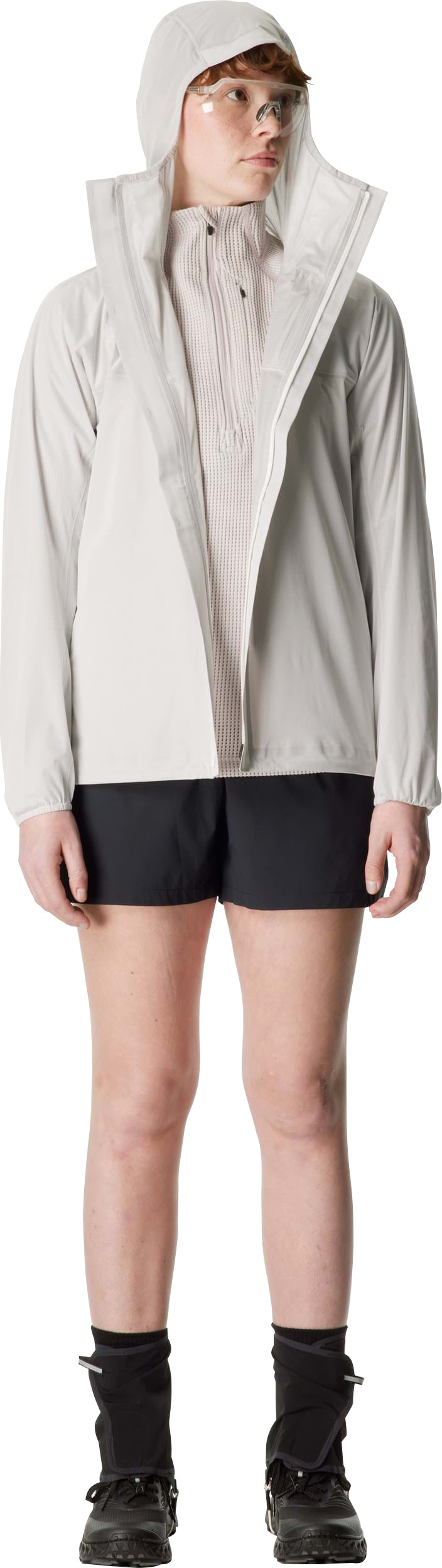 Houdini Women's The Orange Jacket Powderday White Skaljackor M
