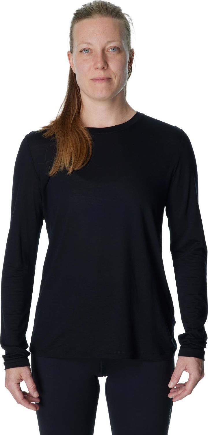 Houdini Women's Tree Long Sleeve Tee True Black Houdini