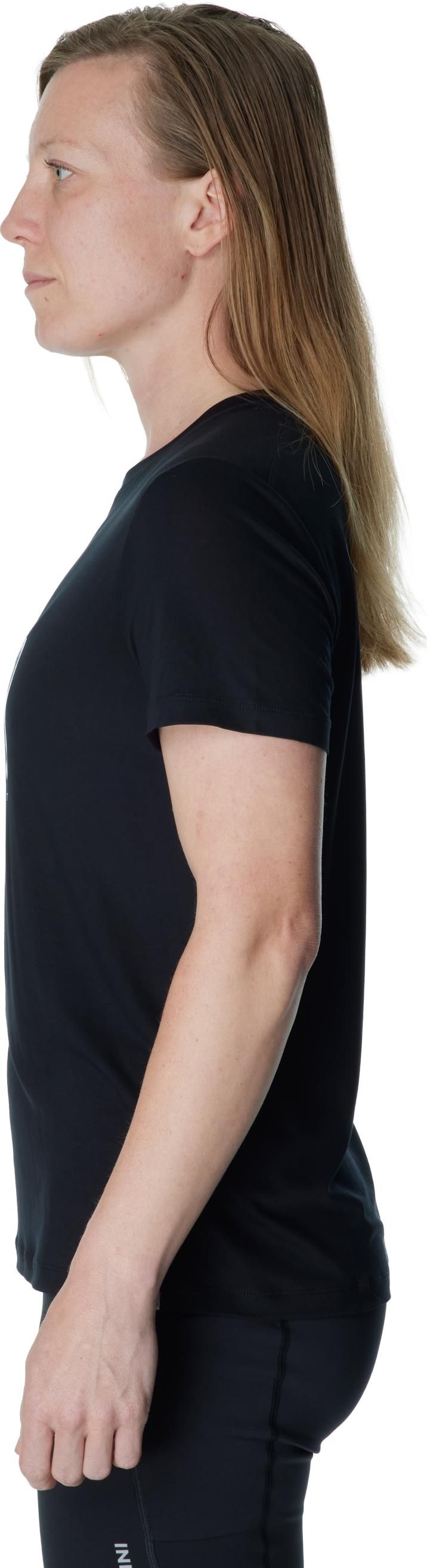 Houdini Women's Tree Message Tee True Black/Wave Houdini