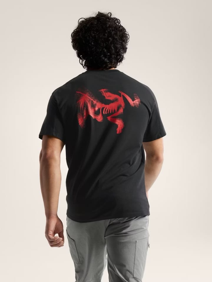 Arc'teryx Kragg SL Cotton Blurred Bird SS M Black/dynasty Arc'teryx