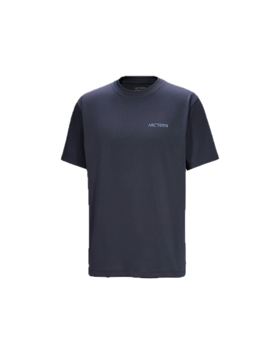 Arc'teryx Kragg SL Cotton Blurred Bird SS M Black Sapphire