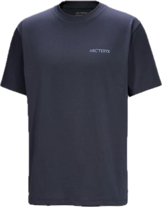Arc'teryx Men's Kragg Sl Cotton Blurred Bird Ss Black Sapphire