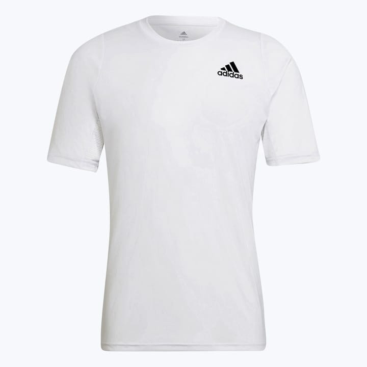 Adidas Men's Run Icons 3BAR Tee White Adidas Adidas Men's Run Icons 3BAR Tee White Adidas