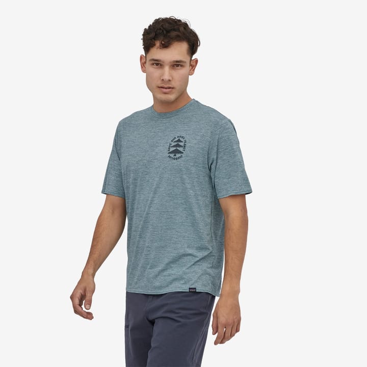 Patagonia M's Cap Cool Daily Graphic Shirt How to Save: Abalone Blue Patagonia Patagonia M's Cap Cool Daily Graphic Shirt How to Save: Abalone Blue Patagonia