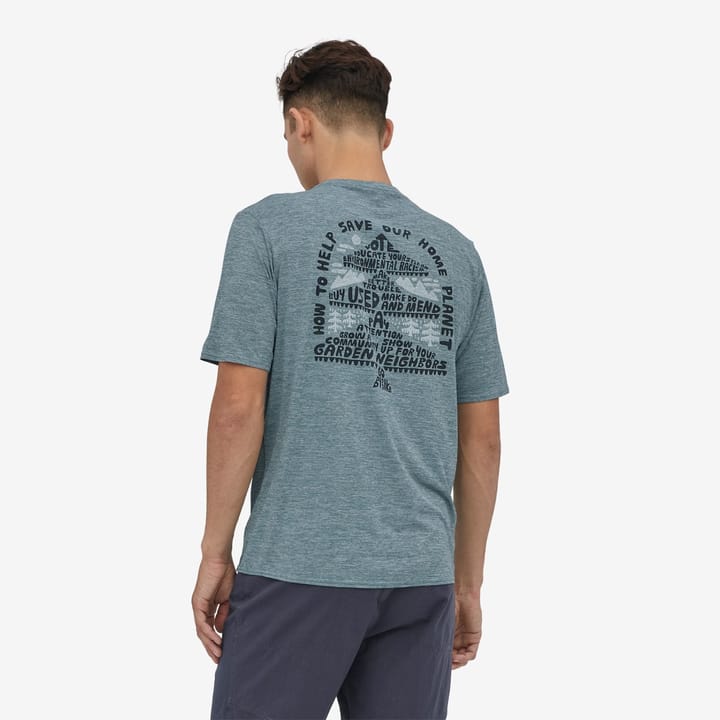 Patagonia M's Cap Cool Daily Graphic Shirt How to Save: Abalone Blue Patagonia Patagonia M's Cap Cool Daily Graphic Shirt How to Save: Abalone Blue Patagonia