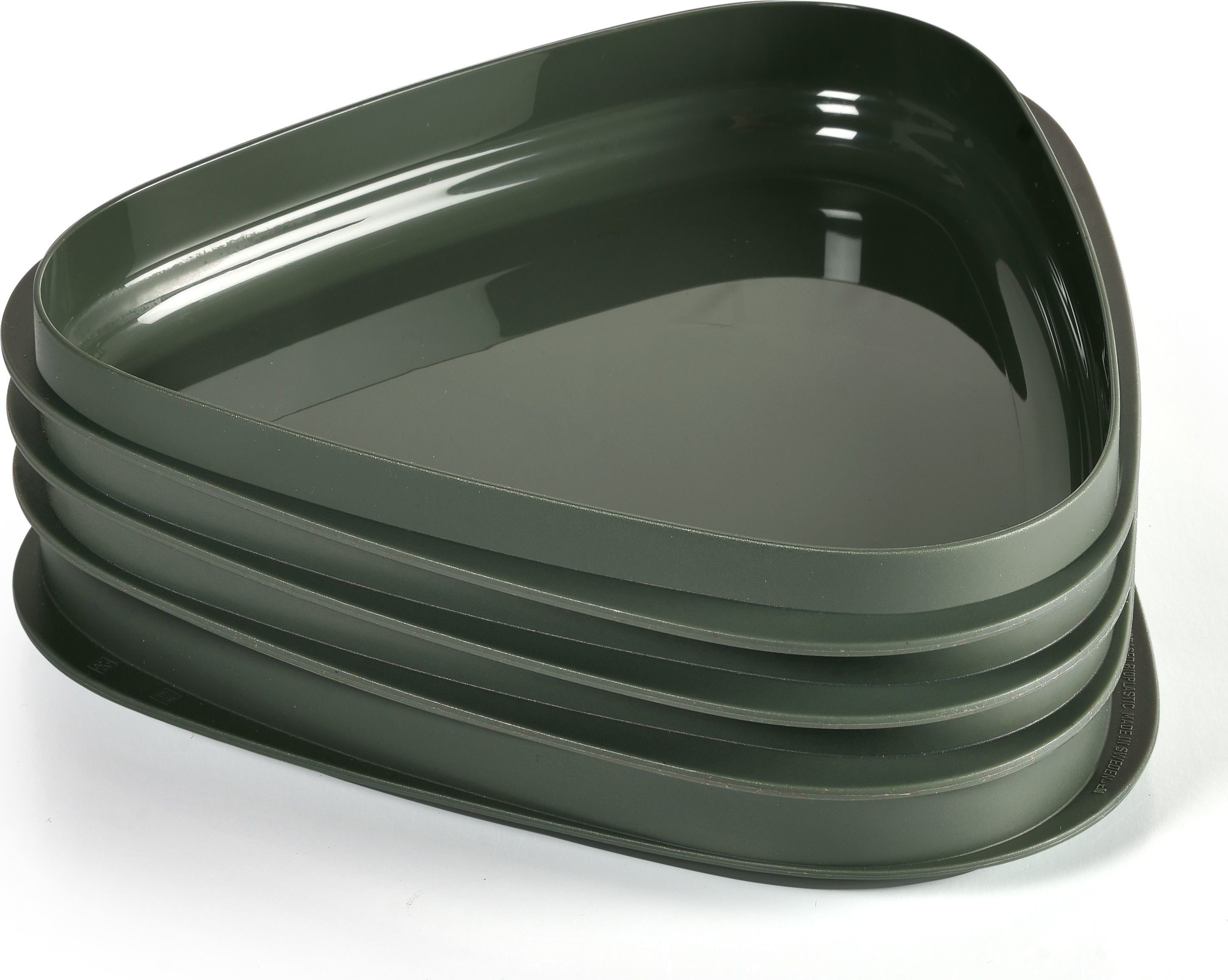 Light My Fire StackPlate Kit 4-pack Sagegreen Köksutrustning OneSize