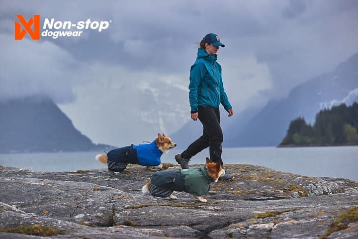 Non-stop Dogwear Fjord Raincoat - Small Sizes Orange/Black Non-stop Dogwear