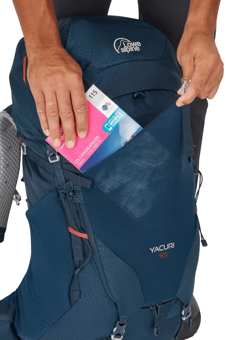 Lowe Alpine Men's Yacuri 55 Tempest Blue Lowe Alpine Lowe Alpine Men's Yacuri 55 Tempest Blue Lowe Alpine