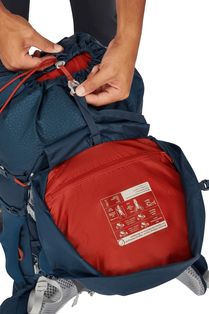 Lowe Alpine Men's Yacuri 55 Tempest Blue Lowe Alpine Lowe Alpine Men's Yacuri 55 Tempest Blue Lowe Alpine