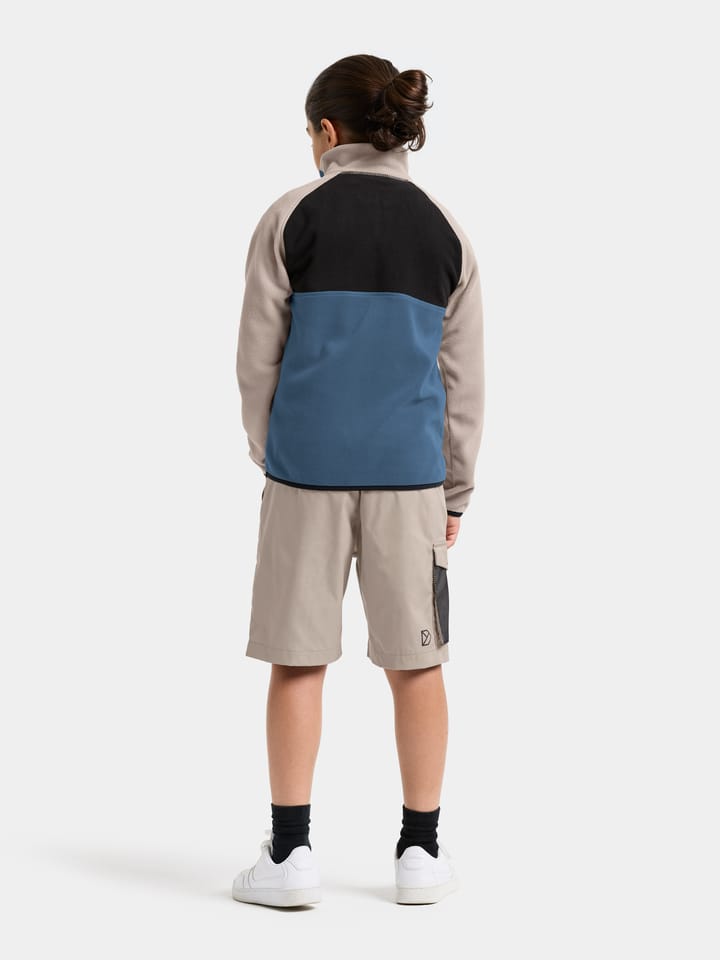 Didriksons Kids' Yokto Half Button 2 Blue Fog Didriksons