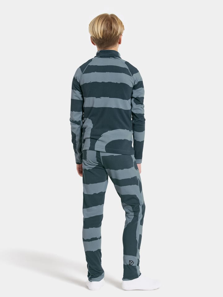 Didriksons Kids' Yotta Printed Set Path L Blue Didriksons