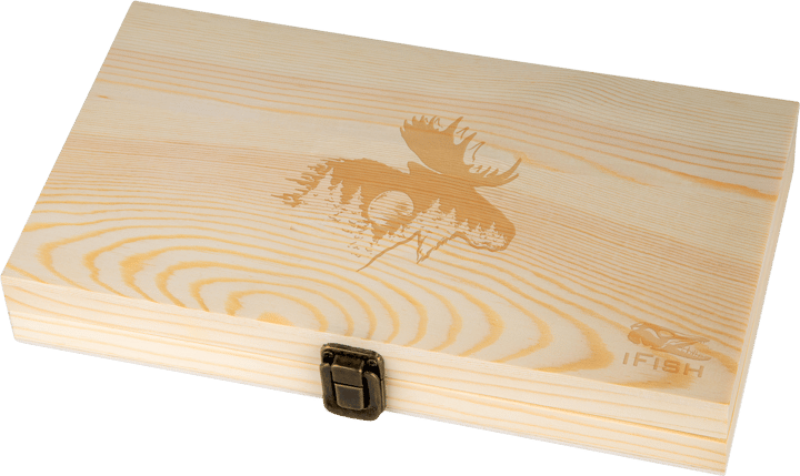 Jaktyxan 36cm i gaveeske iFish