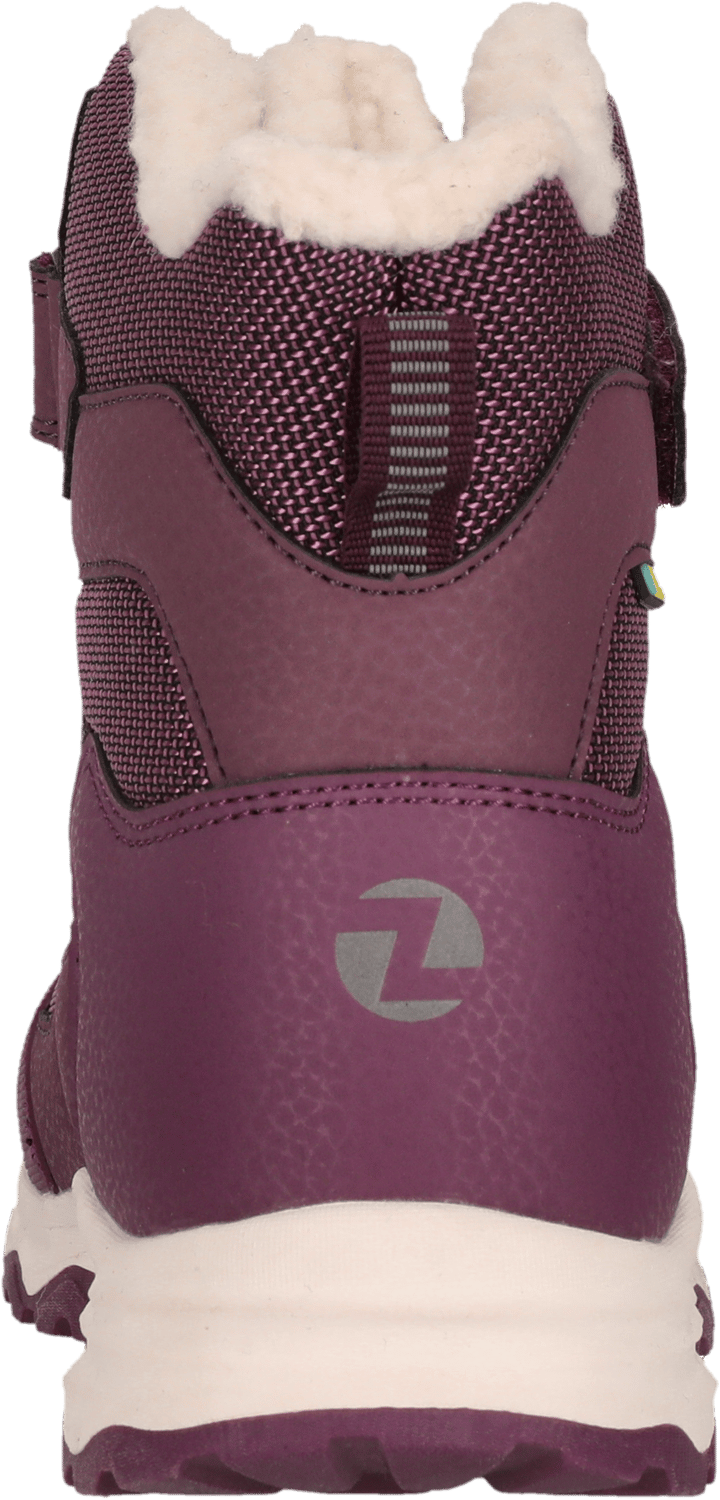 ZigZag Kids' Balful Boot Waterproof V2 Black Plum Zig Zag