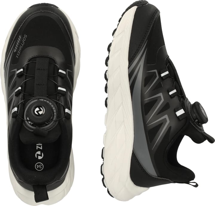 ZigZag Kids' Nuovo Q-Lock Shoe Waterproof Black Zig Zag