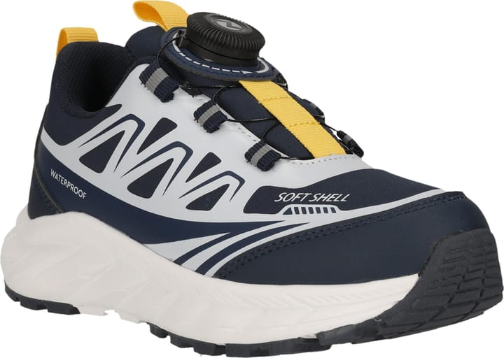 ZigZag Kids' Nuovo Q-Lock Shoe Waterproof Navy Zig Zag